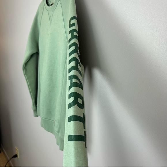 Carhartt Mint Green Sweatshirt Size XS - Picture 9 of 13